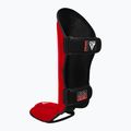 Chrániče holení a priehlavkov RDX T1 Shin Instep Guards red/white 4