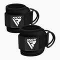 Popruhy s háčikom na členok RDX Gym Ankle Pro A4 black WAN-A4B-P 2