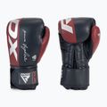 RDX REX F4 čierne/červené boxerské rukavice BGR-F4MU-1OZ