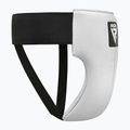Pánsky chránič slabín RDX R1 Martial Arts white/black 3