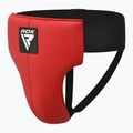 Pánsky chránič slabín RDX R1 Martial Arts Groin Guard red/black 4