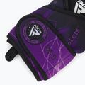 RDX Weight Lifting X1 Long Strap tréningové rukavice čiernofialové WGN-X1PR 4