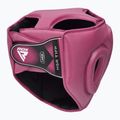 Boxerská prilba RDX Guard Grill T1 ružová 5