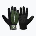 Trekkingové rukavice RDX W1F Full Finger army green