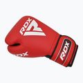 Boxerské rukavice RDX Apex Sparring Training Boxing Hook & Loop red 3