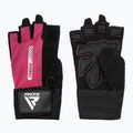 Trekkingové rukavice RDX Gym Workout W1 pink