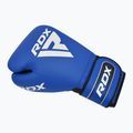 Boxerské rukavice RDX Apex Sparring Training Boxing Hook & Loop blue 3