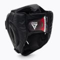 Boxerská prilba RDX Guard Grill T1 čierna 3