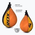 Boxerská hruška RDX Speed Ball Leather Multi čierno-žltá 2SBL-S2YU 5