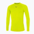 Pánske bežecké tričko Longsleeve Mizuno Uni Core yellow/ navy