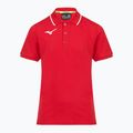Detské tričko Mizuno Polo red/white