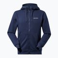 Pánska mikina Berghaus Logo Full Zip dusk 10