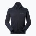 Pánska fleecová mikina Berghaus Heuberg Hoody black/black 11