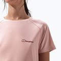 Dámske tričko Berghaus  24/7 Tech Basecrewss peach bloom 4