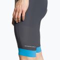 Endura Xtract Lite Bibshort pánske cyklistické šortky hi-biz blue 3