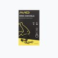 Avid Carp Ring Svivels black A0640032 2