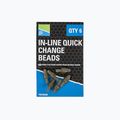 Preston In-Line Quick Change Beads leader konektor 6 ks hnedý P0030008
