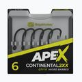 Háčiky Ridge Monkey Ape-X Continental 2XX s ostňami sivej farby RMT249 2