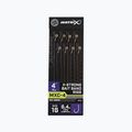 Matrix MXC-4 veľkosť Barbless X-Strong Bait Band methode leaders 8 ks transparentné GRR066