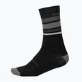 Cyklistické ponožky Endura BaaBaa Merino Stripe matné čierne 