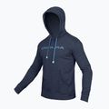 Pánska mikina Endura One Clan Hoodie ink blue