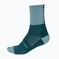 Dámske cyklistické ponožky Endura Baa Baa Merino Winter deep teal