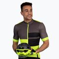 Endura pánsky cyklistický dres FS260 Print S/S hi-viz yellow