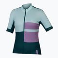 Dámsky cyklistický dres Endura FS260 Print S/S violet 9