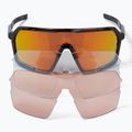 Slnečné okuliare Endura Pro SL black/sunset revo brown/clear silver flash mirror/amber 5