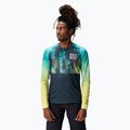 Pánske cyklistické tričko s dlhým rukávom Endura Tropical Print Ltd atlantic
