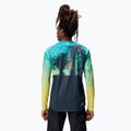 Pánske cyklistické tričko s dlhým rukávom Endura Tropical Print Ltd atlantic 4