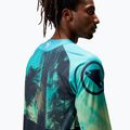 Pánske cyklistické tričko s dlhým rukávom Endura Tropical Print Ltd atlantic 6