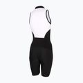 Dámska triatlonová kombinéza ZONE3 Lava Long Distance Trisuit black/white/green 2
