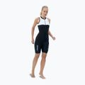 Dámska triatlonová kombinéza ZONE3 Lava Long Distance Trisuit black/white/green 3