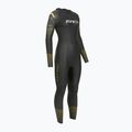 Dámsky triatlonový neoprén Zone3 Thermal Aspect Breaststroke 2,5 mm black/orange/yellow