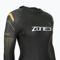 Dámsky triatlonový neoprén Zone3 Thermal Aspect Breaststroke 2,5 mm black/orange/yellow 4