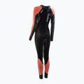 Dámska triatlonová kombinéza ZONE3 Venture black/orange 2