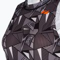 Plavky jednodielne dámske ZONE3 OWS Renew High Neck black/white 3