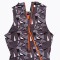 Plavky jednodielne dámske ZONE3 OWS Renew High Neck black/white 5