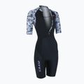 Dámsky triatlonový oblek ZONE3 Lava Short Sleeve Trisuit white/gravel 3