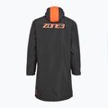 Plášť ZONE3 Robe Parka black/grey/orange 2