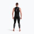 Pánsky triatlonový neoprén ZONE3 Glide Sleeveless Wetsuit black/grey 4