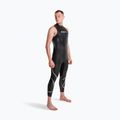 Pánsky triatlonový neoprén ZONE3 Glide Sleeveless Wetsuit black/grey 5