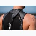 Pánsky triatlonový neoprén ZONE3 Glide Sleeveless Wetsuit black/grey 11