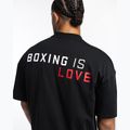 Pánske tričko Boxraw Boxing is Love Oversized Black 9