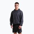 Pánska mikina BOXRAW Genaro Oversized Windbreaker Hoodie charcoal
