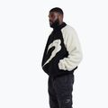 Pánska bunda Boxraw Walker Sherpa black/cream 5