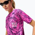 Dámsky cyklistický dres Endura Grid Floral Ltd W pink pop 5