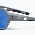 Slnečné okuliare Endura Singletrack dreich grey/blue revo smoke/clear silver flash mirror 4