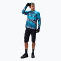 Pánske cyklistické tričko s dlhým rukávom Endura Patchwork Ltd s potlačou barra blue 2
